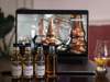 Whisky Tasting Kit mit Laptop und Glas