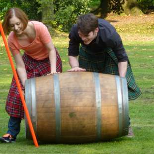 Die Highland Trophy auf der Ziegeninsel