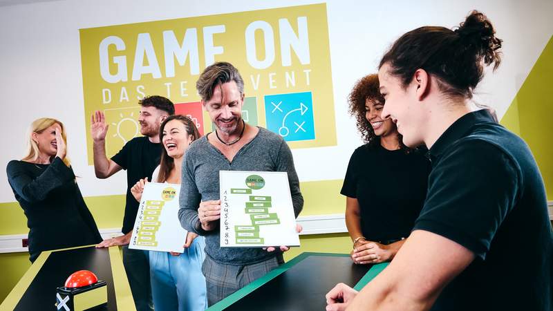 GAME ON – Euer Team-Event als Gameshow