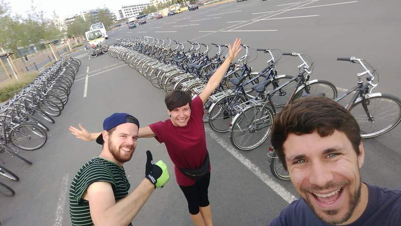 2,5h Stadtführung in Frankfurt mit Rad/E-Bike