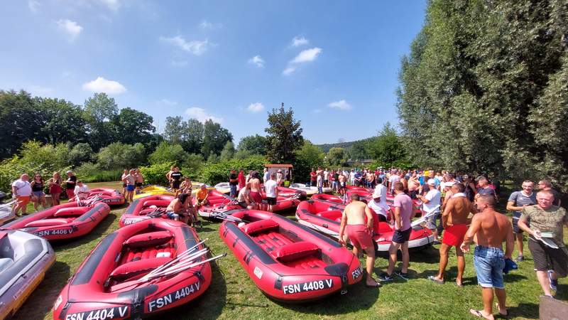 Schlauchboottour im Muldental inkl. BBQ