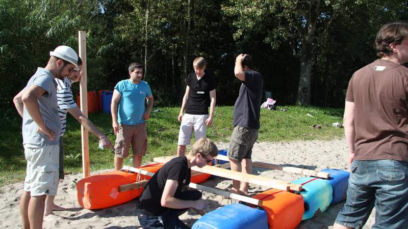 Abenteuer Floßbau: Get Wet!