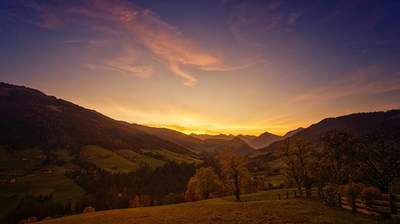 Incentive Reise Gruppenreise nach Tirol - Sonnenaufgang