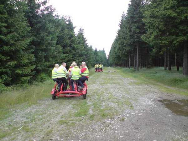 Auch abseits der Straße - Spaß mal sieben! ConferenceBike – Einfach mal anders tagen