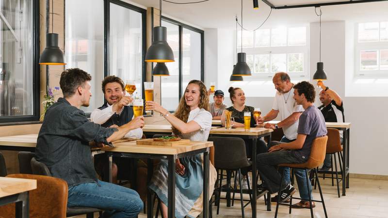 Teamevent in der Bio-Brauerei