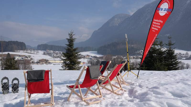 Teambuilding im Winter!