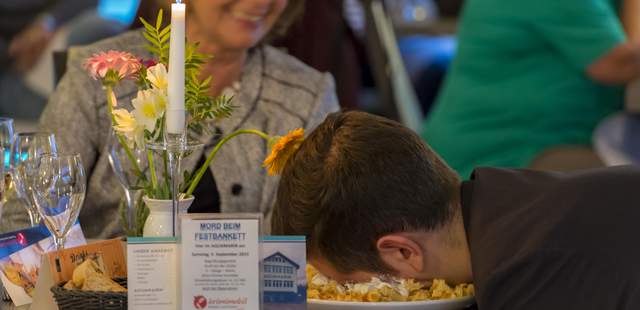 Mord beim Festbankett Krimi, Dinner, Krimidinner, Dinnerkrimi