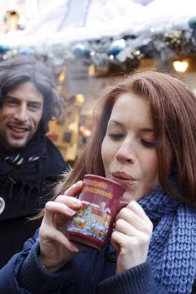 Glühwein Weihnachtsfeier