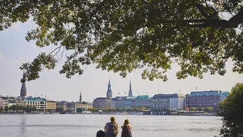 Hamburg Jungfernstieg
