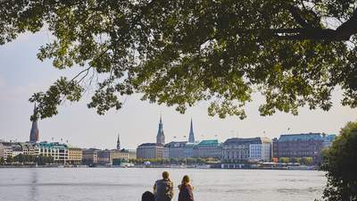 Hamburg Jungfernstieg