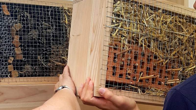 CSR-Event: Insektenhotels bauen!