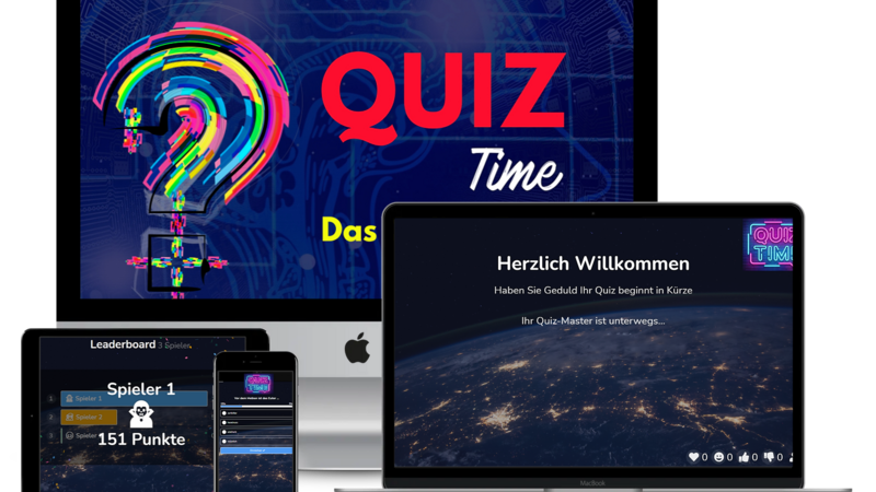 QUIZ TIME - Team-Event Online oder Hybrid