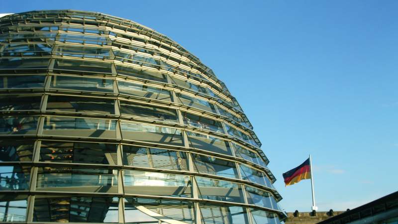 Berlin, Bundestag, Reichstagskuppel,