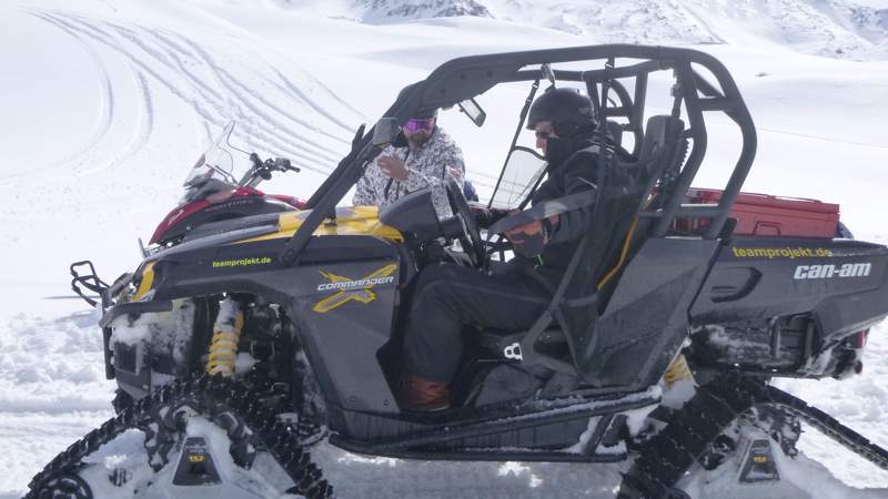 Schneemobil-Buggy-Safari | Snowmobil-Parcours