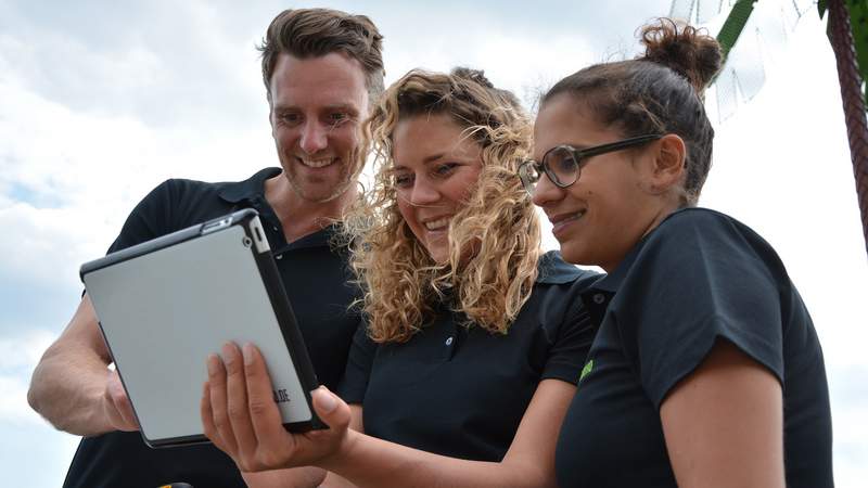 iPad-Rallye und Geocaching Teamevent