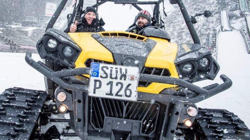 1.000 cm³ 4 x 4 - Power in der Erdinger Arena Oberstdorf