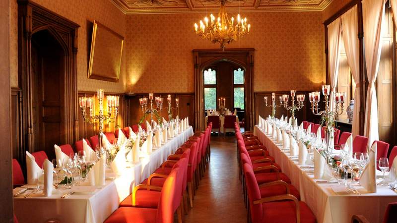 Festsaal im Schloss Hotel Schloss Eckberg