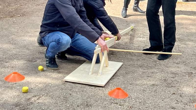 Katapultbau-Competition