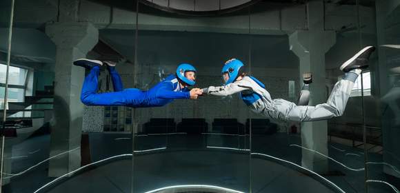 Skydiving zusammen