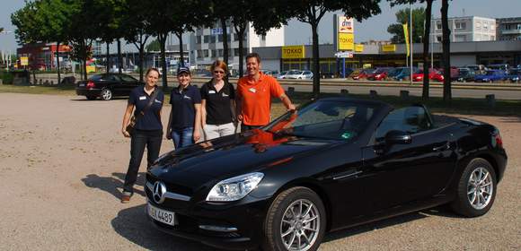 Firmenevent Cabriolet fahren