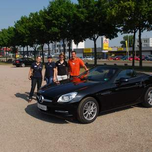 Hirschfeld Cabrio-Tour Firmenevent Cabriolet fahren
