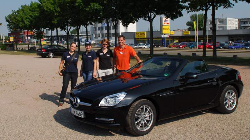 Firmenevent Cabriolet fahren