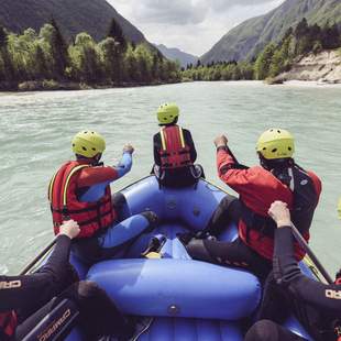 Raftingtour auf der Isar