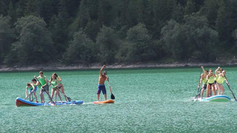 XXL SUP Challenge für Firmen im Raum München