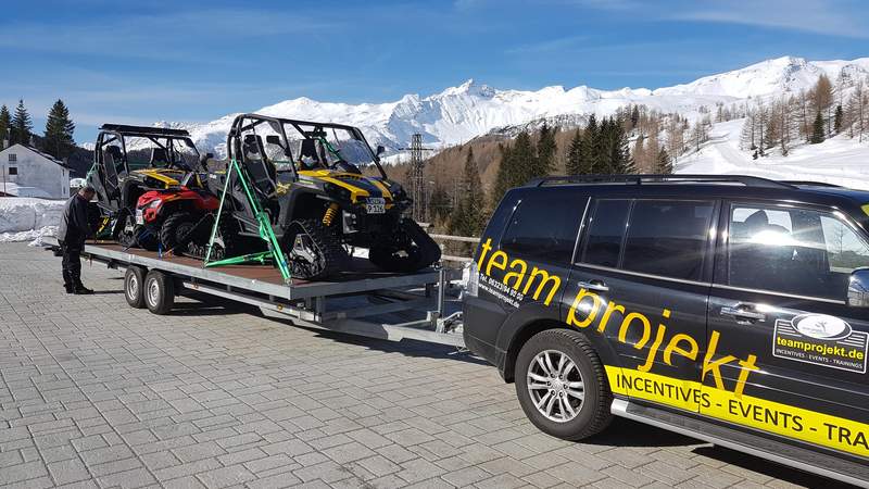 Schneemobil-Buggy-Safari | Snowmobil-Parcours