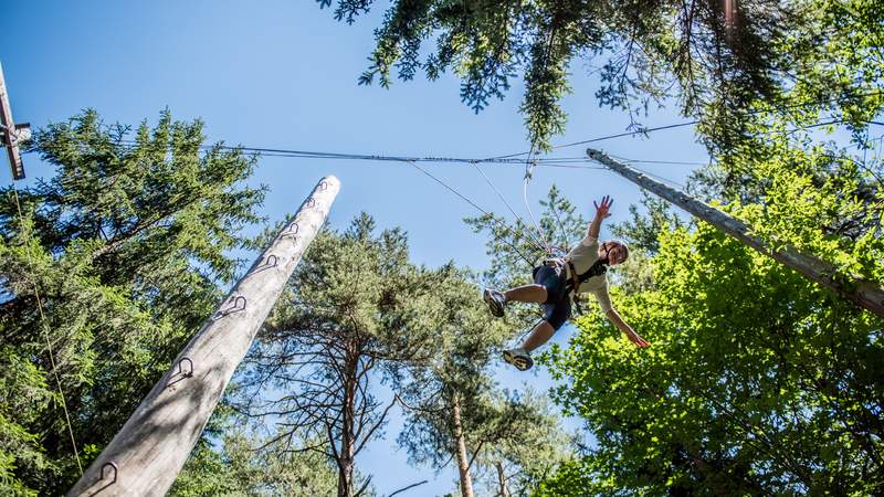Action Fun Challenge im Baumgarten