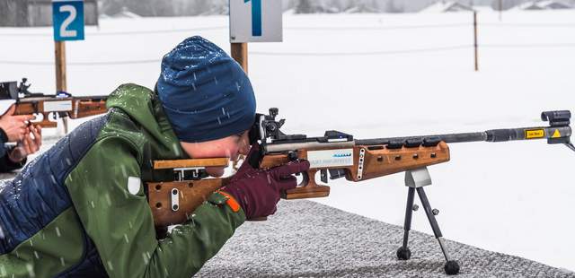 Biathlon und Fackelwanderung in Oberhof