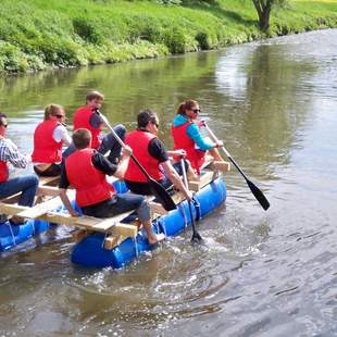 Flossfahren Frankfurt Teamausflug