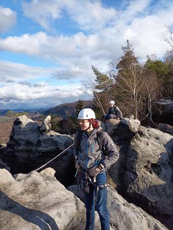 Hoch hinaus – Aktiv Teamevent Klettersteig