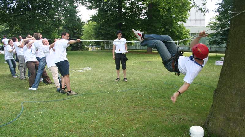 Firmen Teamspiel