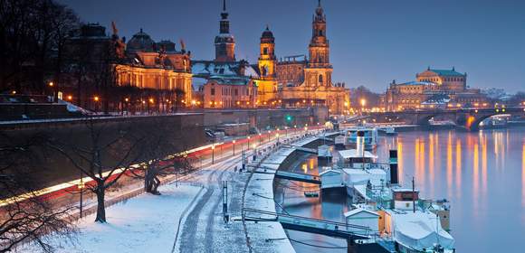 Weihnachtlich humorvolles Dresden