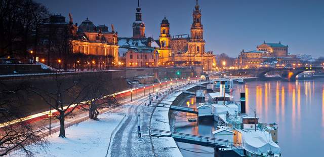 Weihnachtlich humorvolles Dresden