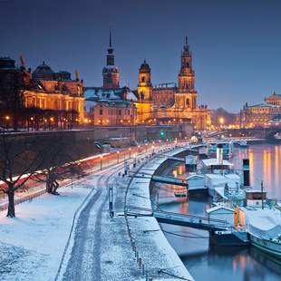 Weihnachtlich humorvolles Dresden