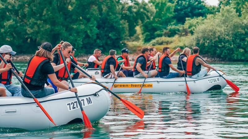 Green Heron Tours - Touren auf Rhein und Main Green Heron - Teamevents und Erlebnistouren