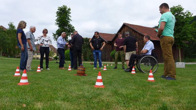 Wein & Winzer auf dem Weingut