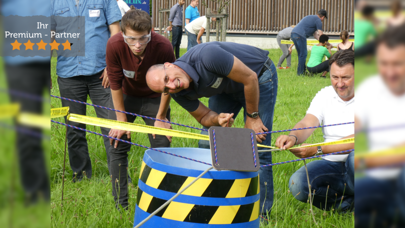 TeamEvent mit Bombenentschärfung