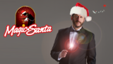 Weihnachtsmann closeup magie tischzauberei Zauberer Comedy Weihnachtsfeier