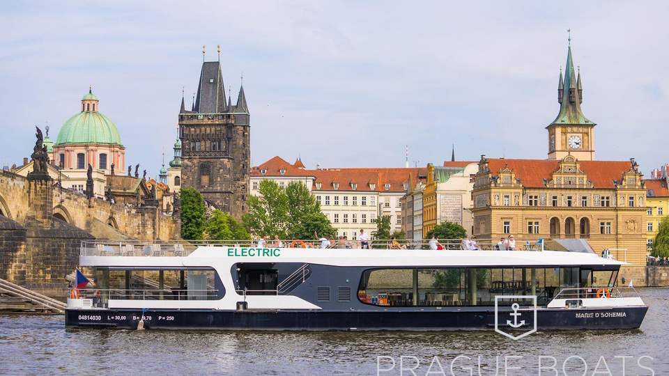 1-stündige Schifffahrt, electric boat
