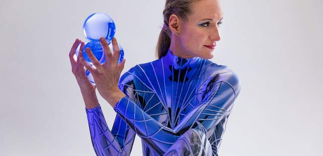 Magische Glaskugel Manipulation Magische Glaskugelmanipulation