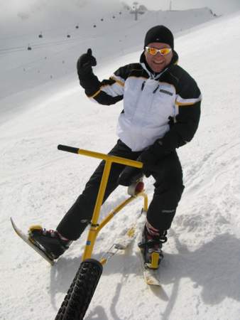 Besonderer Betriebsausflug Snowbike