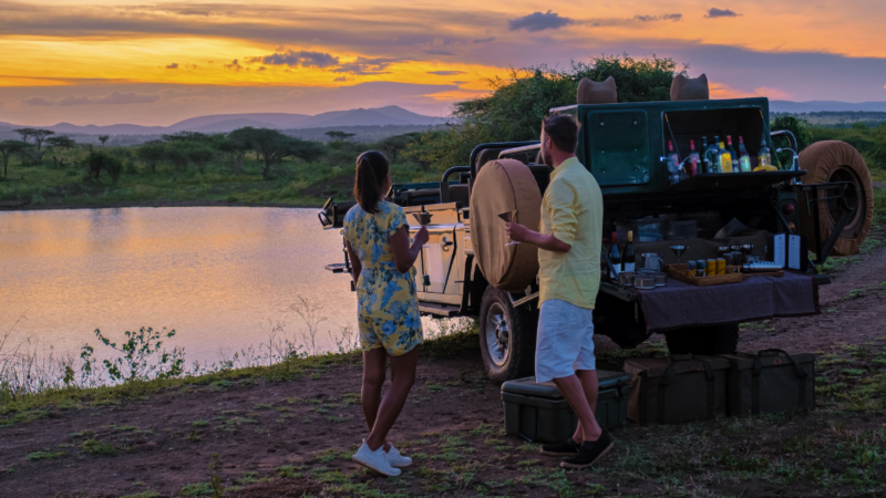 Sundowner Stop Sawubona – Willkommen in Südafrika