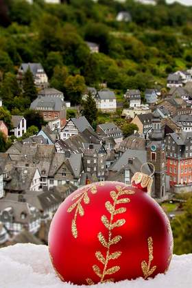 Weihnachtsfeier in der Eifel