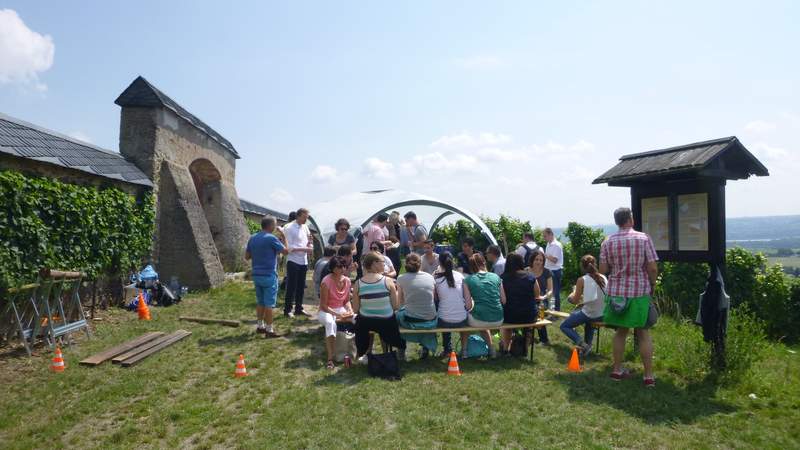 Kloster Eberbach Team Challenge Name der Rose