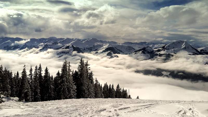 Bergwelt um Kitzbühel im Winter Winter-Incentive in Kitzbühel