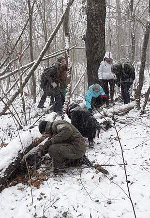 Geocaching+ Weihnachtstour Dresdner Heide