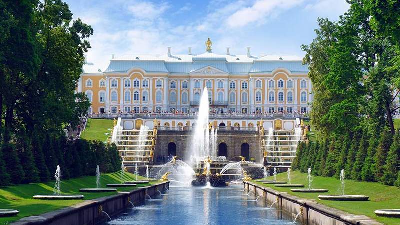 Incentive Reise Gruppenreise Russland St. Petersburg Peterhof-Parks
